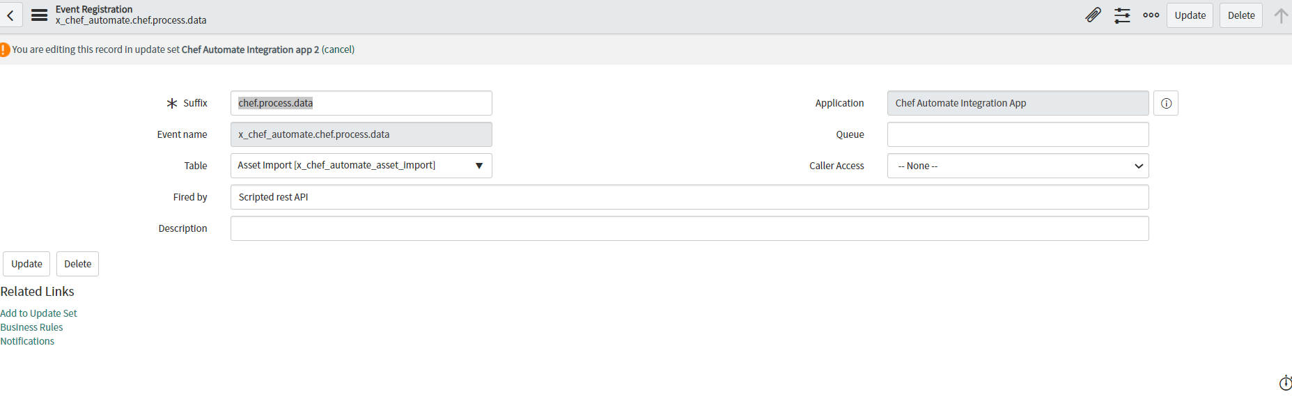 Event Registration - Process Data